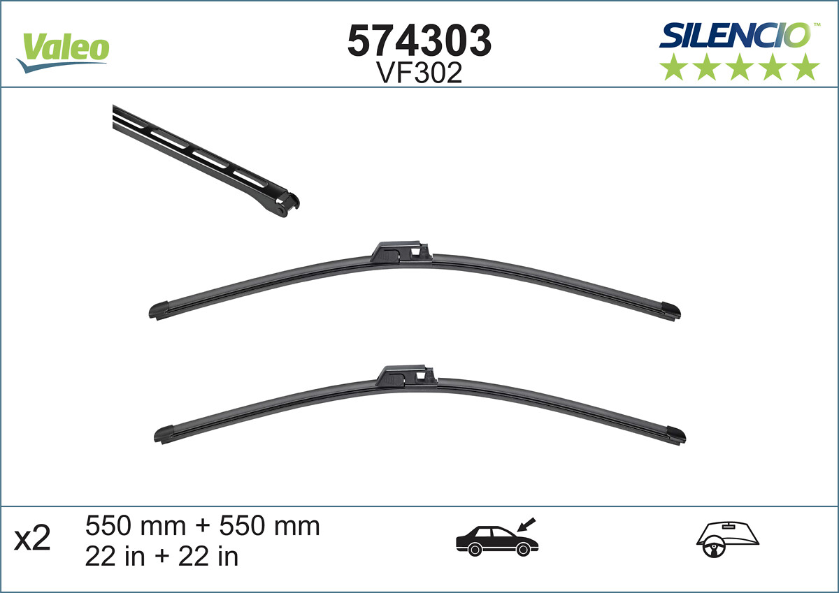 Lamela stergator 574303 VALEO